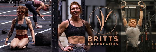 CrossFit Pro Sapphire Goddard & Britt’s Superfoods - Britt's Superfoods DE