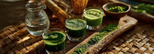 Matcha versus Weizengras: Welches Superfood ist besser? - Britt's Superfoods DE