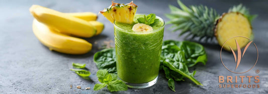 Smoothie-Rezept für einen Energie- und Immunstärkungsschub - Britt's Superfoods DE