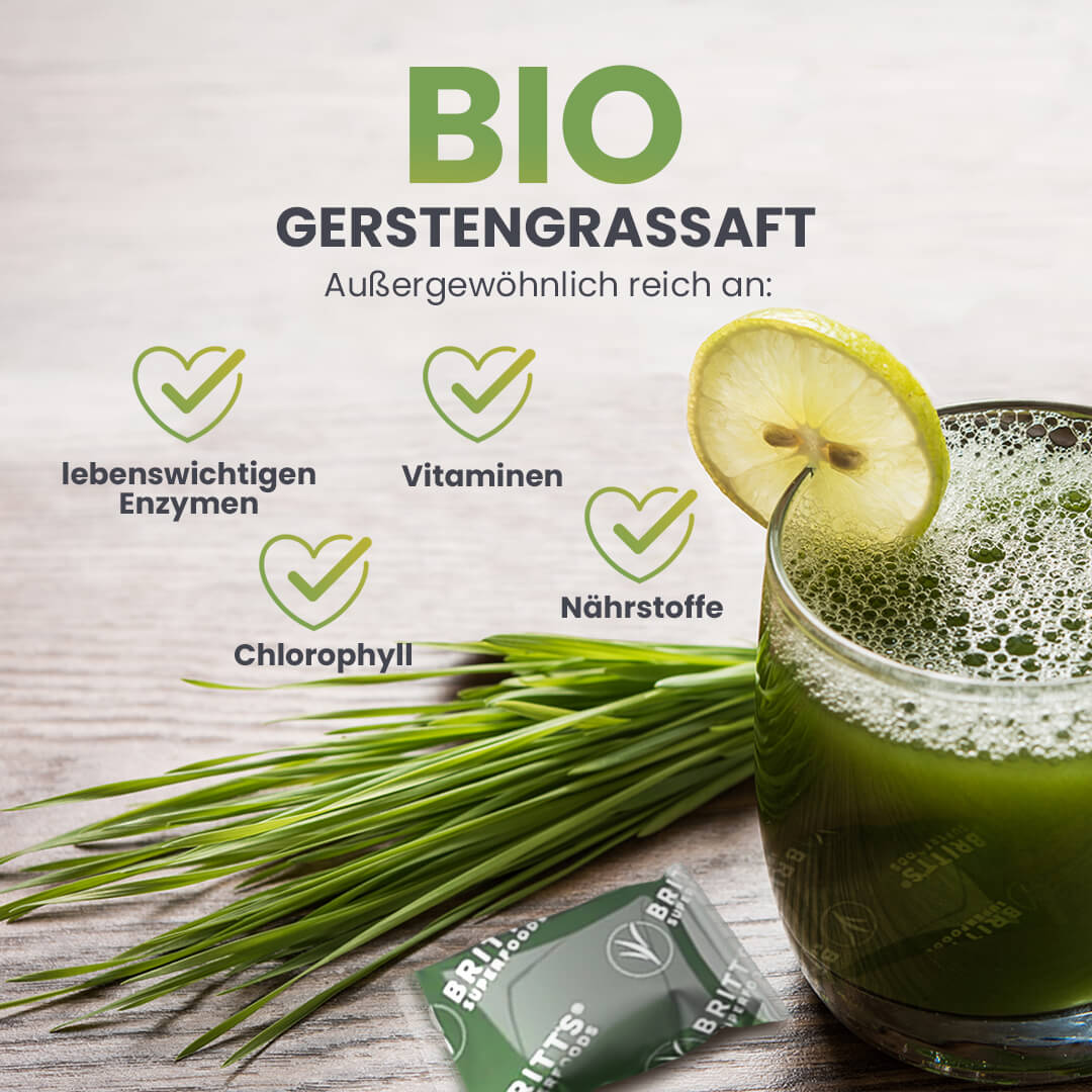 Gerstengrassaft - Britt's Superfoods DE