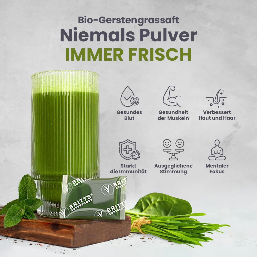 Gerstengrassaft - Britt's Superfoods DE