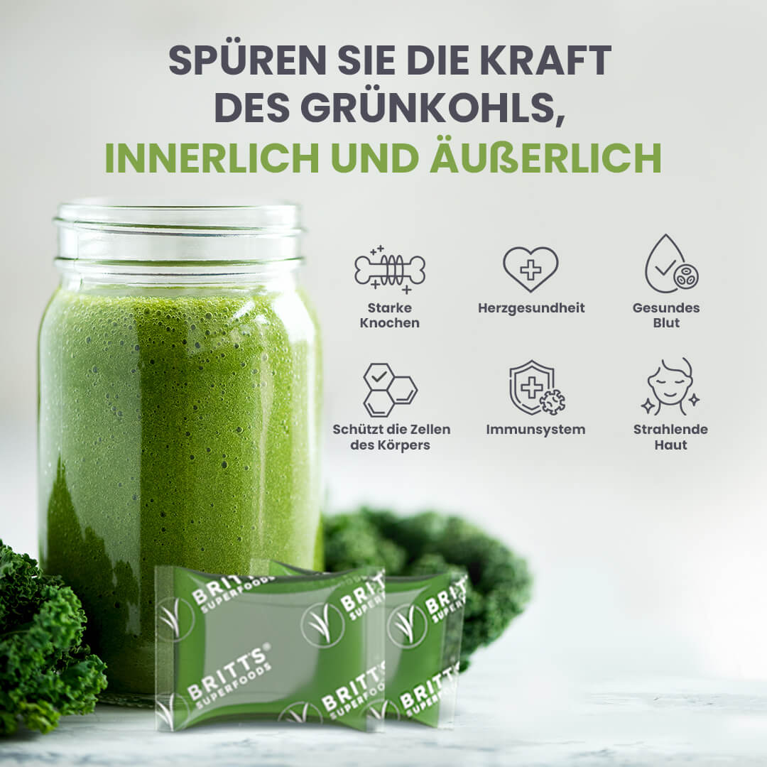 Grünkohlsaft - Britt's Superfoods DE