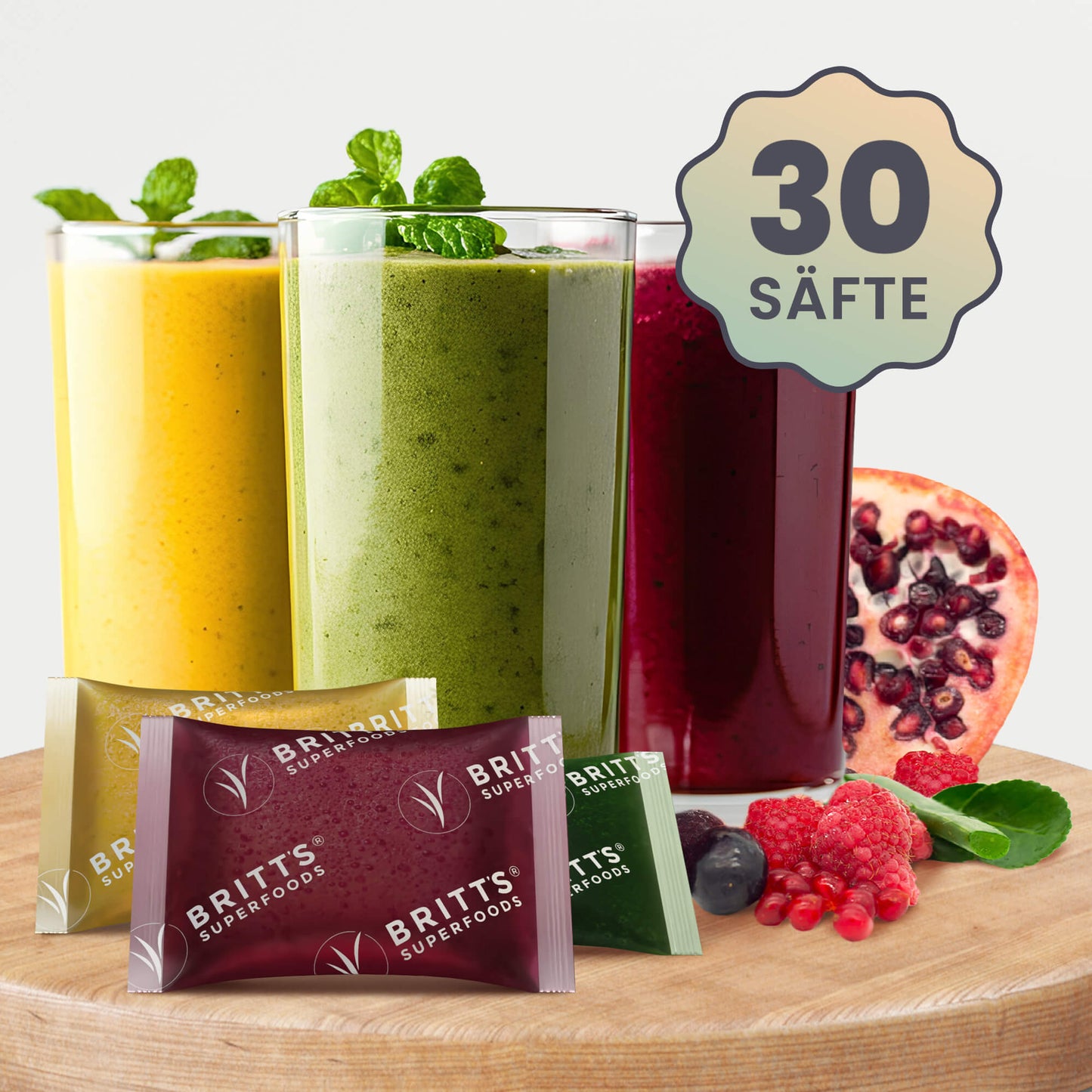 Regenbogen - Saft - Britt's Superfoods DE