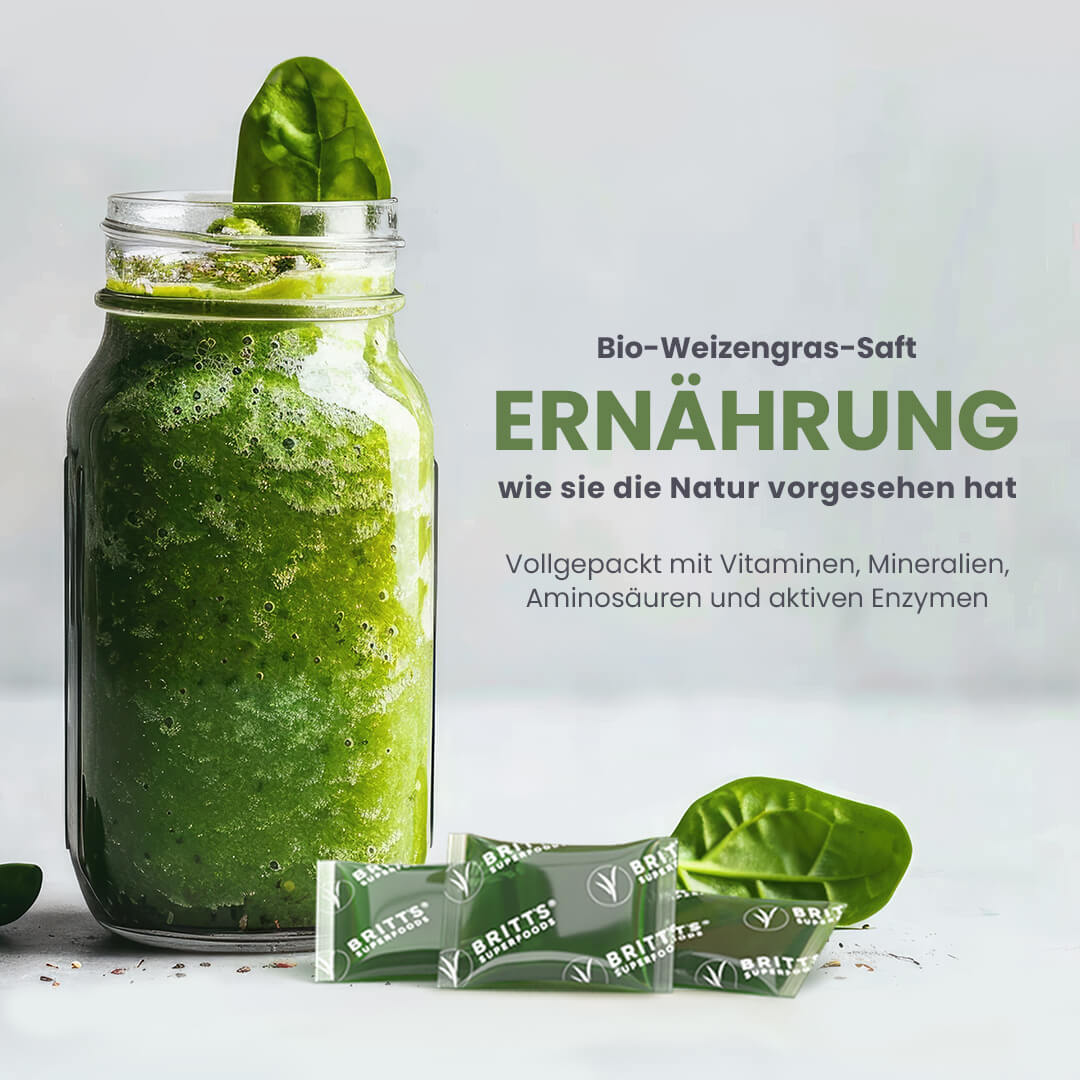 Weizengrassaft - Britt's Superfoods DE