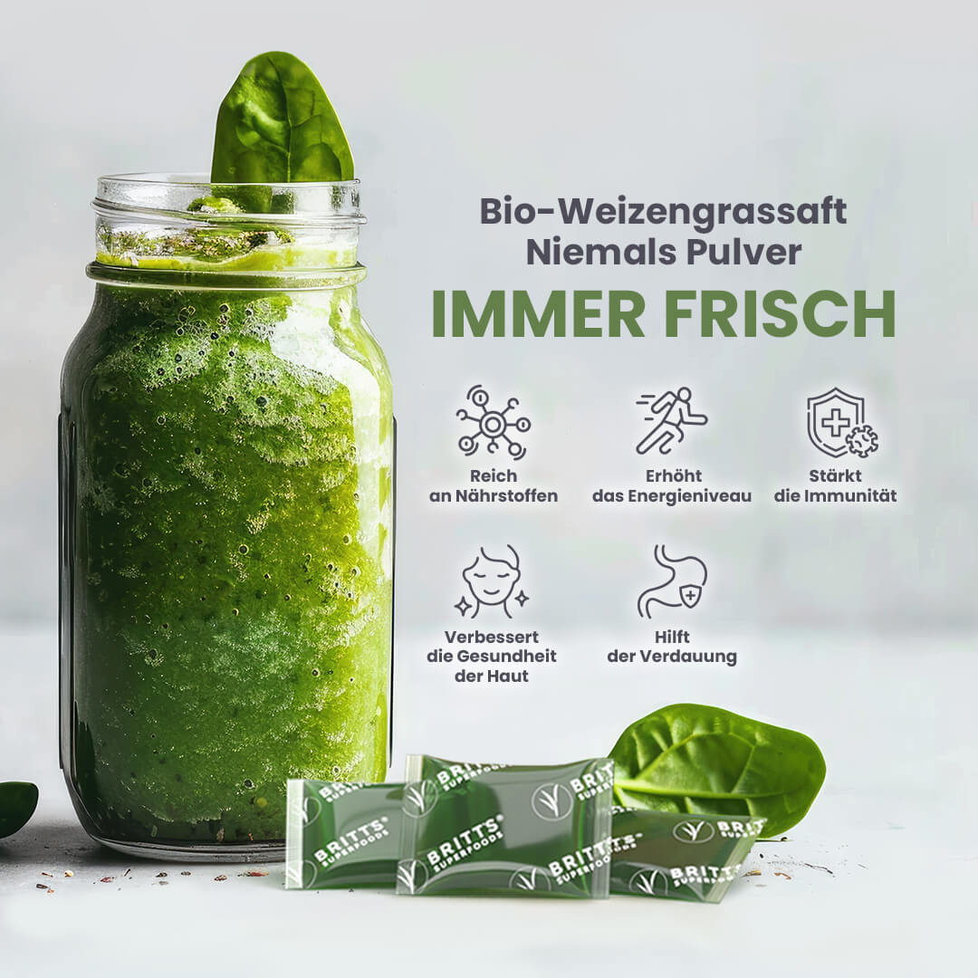Weizengrassaft - Britt's Superfoods DE