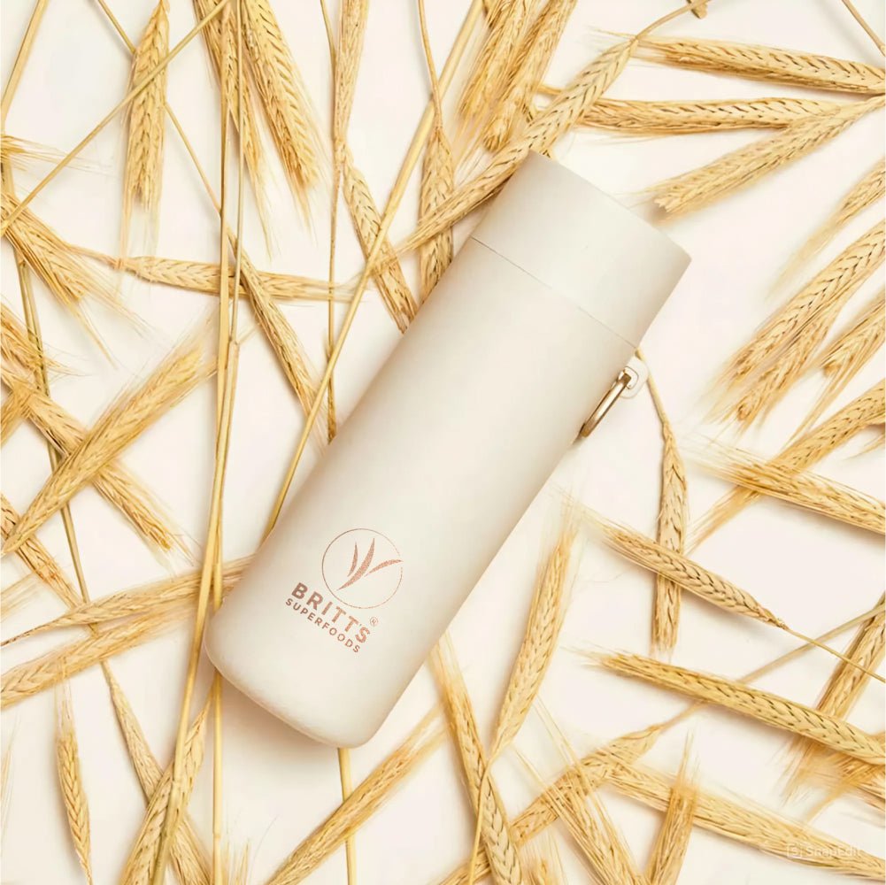 Wiederverwendbare Flasche auf Pflanzenbasis - Britt's Superfoods DE