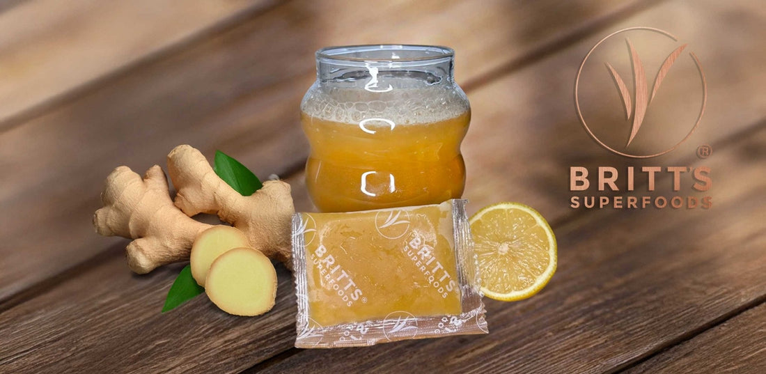 Ingwer- und Kurkuma-Saft-Smoothie - Britt's Superfoods DE