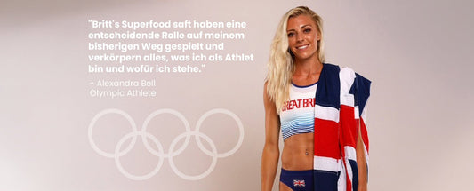 Podcast: Olympischer Kampfgeist mit Alex Bell: Wie Superfoods Leistung & Regeneration - Britt's Superfoods DE