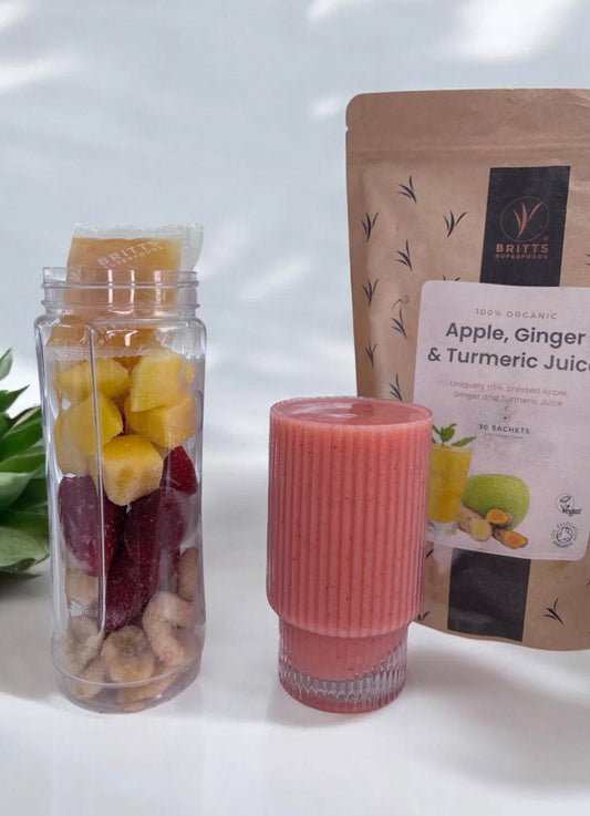 Smoothie-Rezept zur Stärkung des Immunsystems zum Sommerende! - Britt's Superfoods DE