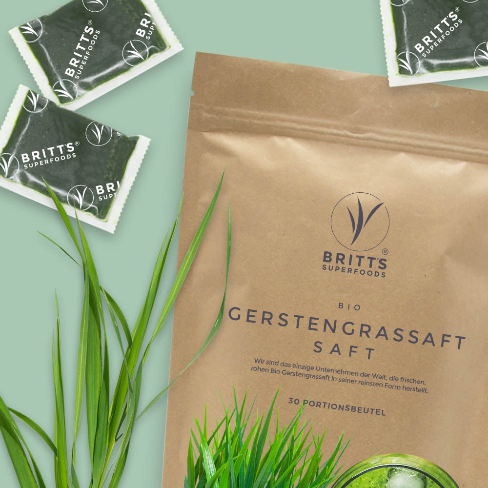 Gerstengrassaft x 30 Sachets - Britt's Superfoods DE