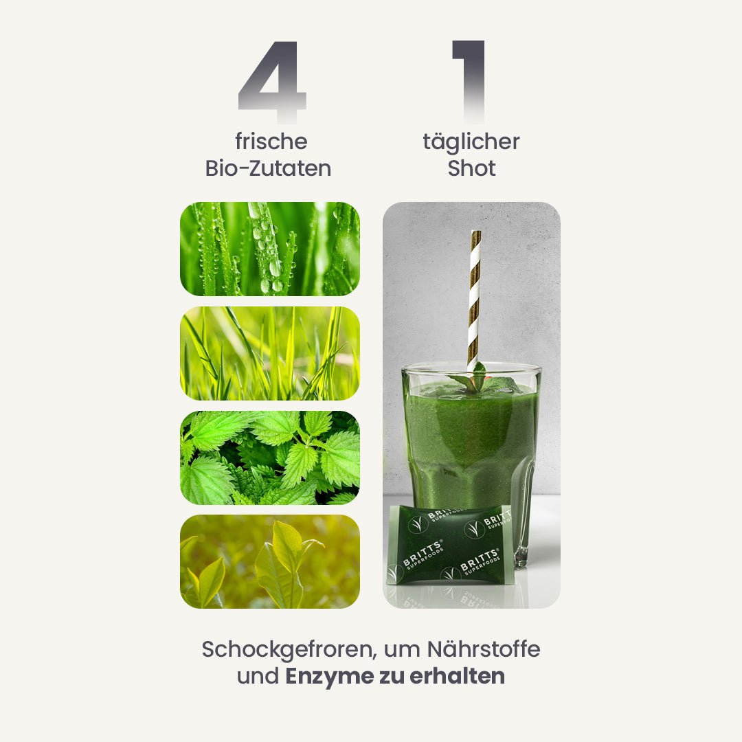 Grüne Mischung Saft - Britt's Superfoods DE