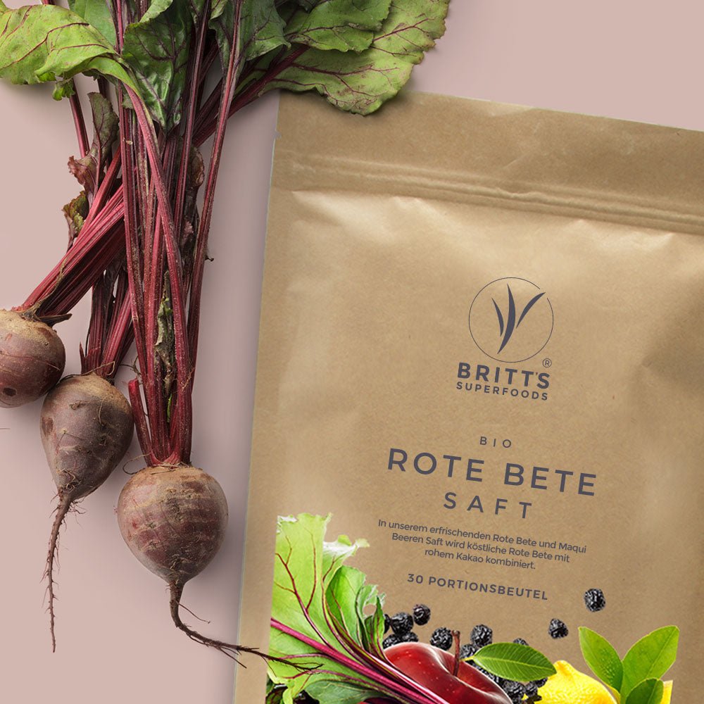 Rote - Bete Saft x 30 Sachets - Britt's Superfoods DE