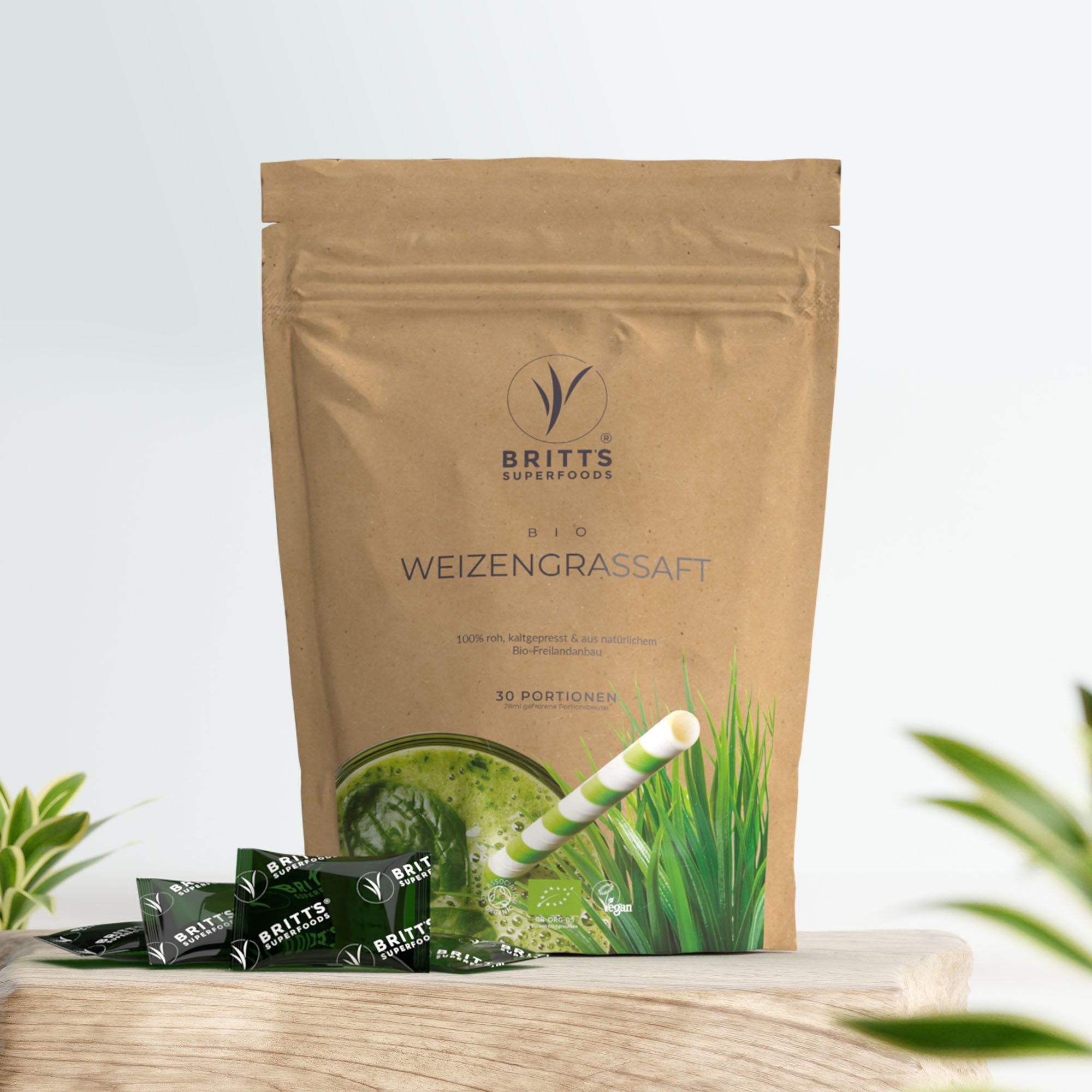 Weizengrassaft x 30 Sachets - Britt's Superfoods DE